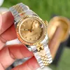 Reloj de mujer Reloj de diseñador para mujer Reloj automático para mujer Reloj de mujer Reloj de oro Reloj de diamantes de acero inoxidable para dama de 31 mm Relojes de lujo Relojes clásicos Movimiento rlx