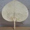 Handgjorda halmvävda fläktar Craft Summer Cooling Fan Bambu Home Decoration D240116