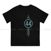 F1 Car Racing Lewis Hamilton 44 Tshirt Grafica da uomo Top Vintage Punk Abbigliamento estivo T-shirt in cotone 100%.