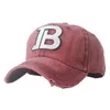 Ball Caps 2024 Vintage Gewassen Katoen Mannen Baseball Letters Zonnescherm Hoed Vrouwen Aanpassen Snapback Meisjes Outdoor Base Cap