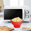 Bowls Popcorn Silicone Bowl Kitchen Easy Tools DIY Bucket Maker Heat-Resistant Expandable Accessories