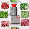 Multifuncional vegetal cenoura batata máquina de corte em cubos cortador slicer comercial máquina de corte elétrico slicer Shredde