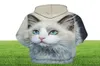 Men039sパーカースウェットシャツかわいい猫の少年の女の子屋外3D印刷パーカーセーターペットプリントファッションスポーツプルオーバー秋と9238113