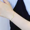 Nieuwkomers Mode Au750 Echt Puur Goud Verpandbare Vlinder Armband Fijne Sieraden Vrouwen Armbanden Sieraden