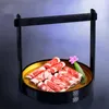 Serviessets Dinerbord Winkelmandje Bandejas Para Comida Sashimi Serveer Plastic Sushi Dienblad