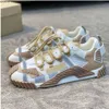 2024 modedesigner mesh män kvinnor sneakers utomhus sport löpskor komfortabele man lyxiga blandade färger casual skor hvy2004