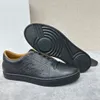 Luxury Fashion Designer Brand New Product Men's Formal Shoes Board Shoes Litchi Mönster Kohude Lätt snörning 5-10 US SKO STORLEKER