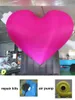 6M-19ft High Free Ship Outdoor Activity Advertising Giant Inflatable Heart Balloon Ground Balloons till salu