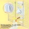 Autres fournitures d'oiseaux Distributeur d'eau Mangeoire automatique Cage à perroquet Bouteille Tasse à boire Bols de grande capacité pour animaux de compagnie