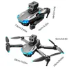 Drone dobrável S138 com câmera HD para evitar obstáculos automáticos, motor sem escova, sensor de gravidade de vídeo ao vivo, controle de gestos, 3D Flip RTF inclui bolsa de transporte.