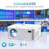 Yersida Projector S8 Full HD Native 1920*1080p LED Support 4K 3D WiFi Bluetooth Android 9.0 Outdoor Home Movie Projectors 240115