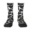 Men's Socks Black Hearts Unisex Novelty 3D Print Dress Novel Harajuku Birthday Present