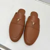 Französische Marken Luxus Frauen Designer Slipper Frühling Herbst Herum