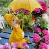 Garden Decorations Nordic Umbrella Couple Ducks Resin Statue Ornaments Outdoor Garden Courtyard Figurines Villa Balcony Accessories Decoration YQ240116