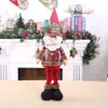 Nouvelles bannières banderoles confettis ornements de poupée de noël décorations de joyeux noël pour la décoration de Table à la maison cadeau de noël enfants 2023 Navidad bonne année décor 2024