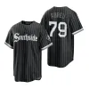 Chicago''White''Sox''Men Mulheres Juventude crianças Jose Abreu Yoan Moncada Tim Anderson Eloy Jimenez Yasmani Grandal Custom Black City''Replica''Jersey