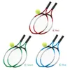 2 PCS High Quality Training Racket Junior Tennis Racquet for Kids Youth Childrens Tennis Rackets with Carry Bag 240116