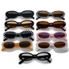 New Fashion Internet Celebrity Men's and Women's Sunglasses Jelly Color Small Frame Korean Edition Street Shooting Show Walking Glasses