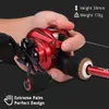 KastKing Spartacus II Red Color Baitcasting Reel 8KG Max Drag 71 High Speed Gear Ratio Fishing Coil 240116