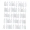 Makeup Brushes 50Pcs Cosmetic Bottle Travel Size With Lid Leakproof 30ml