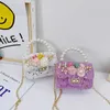 Little Girl Mini Kid Handbag Girl Crossbody Bag axelväska Fashion Princess Bag Wallet Cute Coin Purse 240115