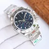 Watches High Quality Mens Watch 116500 Designer 40mm Automatic Movement Waterproof With Green Box B347#