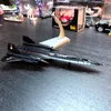 Diecast Metal 1 144 Scale SR-71 Fighter Jet SR71 Blackbird Airplane Alloy Plane Aircraft Model Toy For Collection or Gift 240116