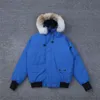 Designer Canada Tasca con cappuccio Goose Giacche Uomo Capispalla Moda Piumino Cappotto Casual Cerniera Badge Abiti invernali all'aperto Alta qualità ARJ6