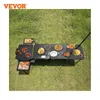 VEVOR Mobile Kitchen Portable Multifunctional Camp Box w Wheels All in One Integrated Camping Cooking Station Foldable Outdoor 240116