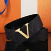 Designer leather belt mens belt waistband belts designer for men classics V Letters big buckle Alloy material male chastity top mens belt