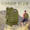 55L 3D Outdoor Sport Military Backpack Tactical Backpacks Climbing Backpack Camping Hiking Trekking Rucksack Travel Military Bag 240115