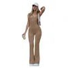 Women's Jumpsuit Fitness Set Yoga Set Women's Ultra-Thin Pure White Black Flash Pants Sexy Pendant Tight Montering Clothes 240116