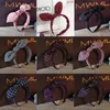 Bandeaux Nouvelle mode lapin oreilles de lapin femmes bandeau noué cheveux cerceaux bandes Wrap accessoires mignon filles bowknot bandeau chapeaux YQ240116