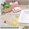 Natural Exfoliating Mesh Soap Savers Bag Scrubbers Pouch Holder For Shower Bath Foaming and Drying Drop Delivery DH9WU