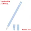 Silikon Apple Pencil 2. Generation Hülle TPU Schutztasche für Apple iPad Pro 11 12.9 10.2 Mini6 Air4 7. 8