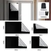 1/2/2.4m DIY Portable Travel Blackout Curtain Blind Window Thermal Isolated Curtain Stick On Non Perforated Temporary Curtain 240115