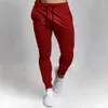 Calça jogger masculina slim, calça de moletom atlética cônica para corrida, corrida, exercício, academia, treino 240116