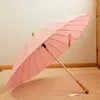 Paraplu's China Vintage paraplu Nieuwigheden Minimalistisch versterkt lang Windbestendig Winddicht Huis Tuin