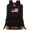 Maleisië rugzak MYS Country Flag dagrugzak Kuala Lumpur schooltas Nationale Banner Print rugzak Vrije tijd schooltas Laptop dagrugzak