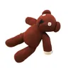 Gevulde pluche dieren 1pc 23cm Mr Bean Teddybeer Dieren gevuld knuffel Zacht Cartoon Bruin Figuur Pop Kind Kinderen Geschenk Speelgoed Verjaardagscadeau