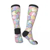 Herensokken Unisex Ademend Lang Zakelijk Harajuku Schattig Paaseieren Sox Sokken Voor buitensporten