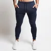 Calça jogger masculina slim, calça de moletom atlética cônica para corrida, corrida, exercício, academia, treino 240116