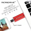 USB Flash Drives OTG Pendrive 2 in 1 USB 2.0 Flash Drive 128gb 64gb cle usb memoria usb metal stick 32gb Micro usb 8gb Pen Drive for Android