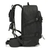 60L wojskowy plecak armii Molle Assault RucksAcka 3p Outdoor Travel Traving Purchsaks Camping Hunting Wspinacze 240116