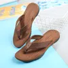 2024 Women Sandals Designer Slides Brushed Leather Pumps Summer Screen Fashion Flat Flip Flops Classic