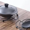 Double Boilers 1PC Stainless Steel Round Steamer Rack And Streamer Insert Cooking Stand For Cooker Household Kitchen Tools