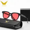 Quan Zhilong GMLV Marque Hommes et Femmes Mode Couleur Transparent Lunettes Boîte Lunettes de soleil JellyE4DI