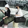 lu Duffel Bag Çok Fonksiyonlu Naylon Gizli Depolama LL Çantalar Büyük S Unisex Seyahat Spor Çantaları Egzersiz Bagaj Çantaları 7 Renk Etiketler