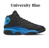 Jumpman 13 13S Black Flint Mens Basketball Shoes French University Blue Black Cat Bred Court Purple Del Sol Starfish Han fick Game Hyper Royal Men Sport Sneakers US 40-47