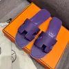 Hermes Sandalen Orangen Sandalen Claquette Designer Slides Pour Femmes Pantoufles Sliders Luxus Glisser Damen Pantoufle Femmes chaussures de plein air